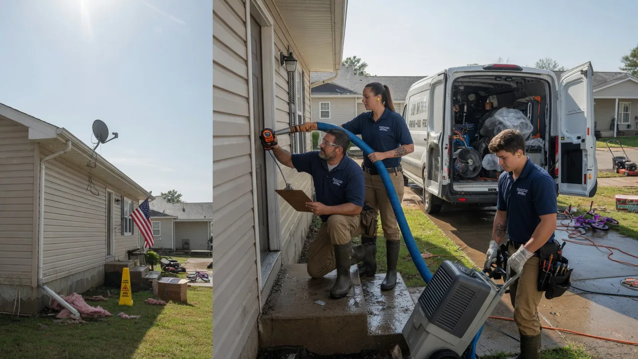 Ceiling Water Damage Restoration in Wayland, MO near me